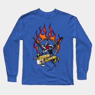 Hell's Bells tattoo Long Sleeve T-Shirt